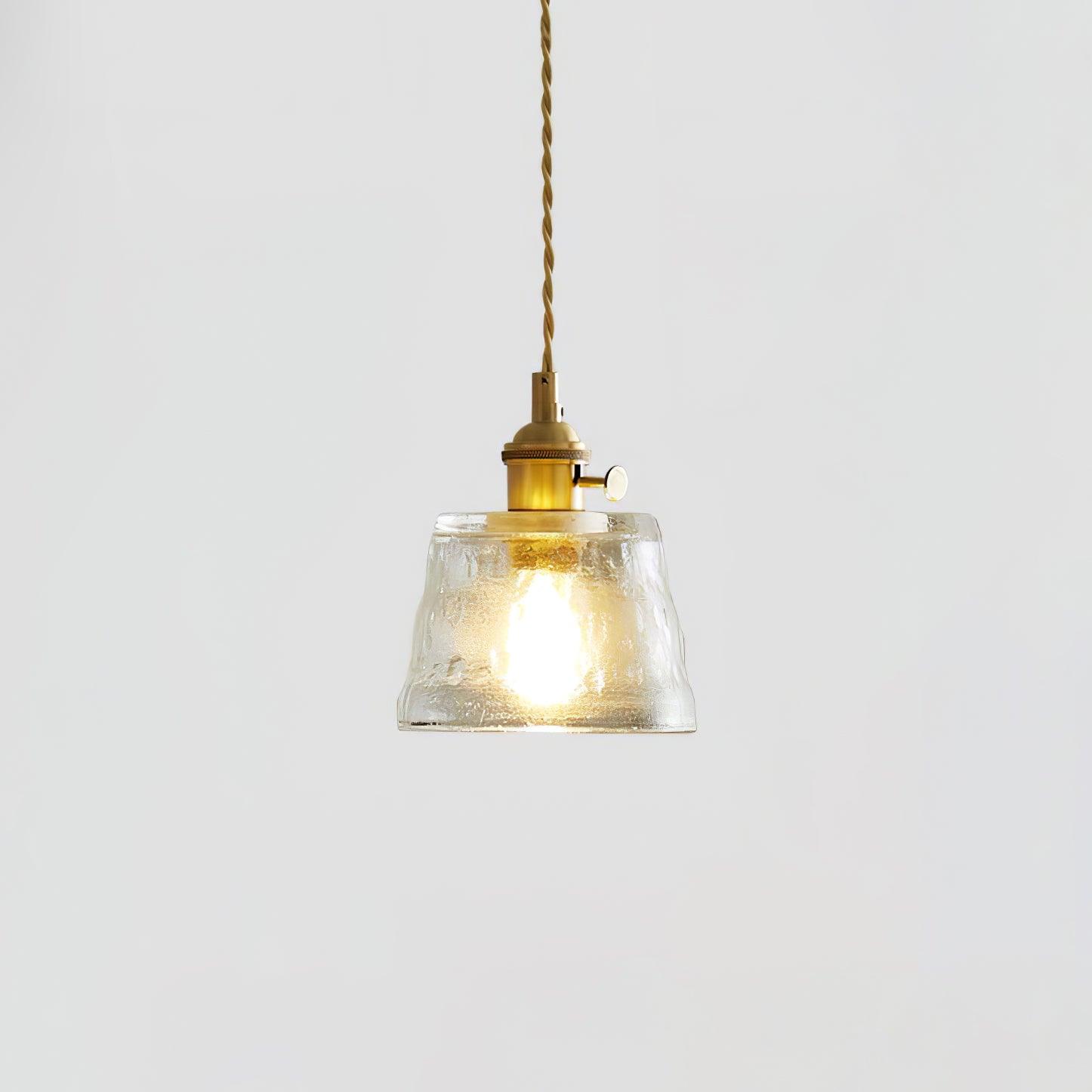 Glass Cup Pendant Lamp