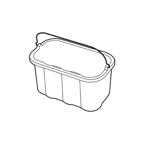 Rubbermaid Commercial 10quart Sanitizing Caddy  RCP9T8200YW