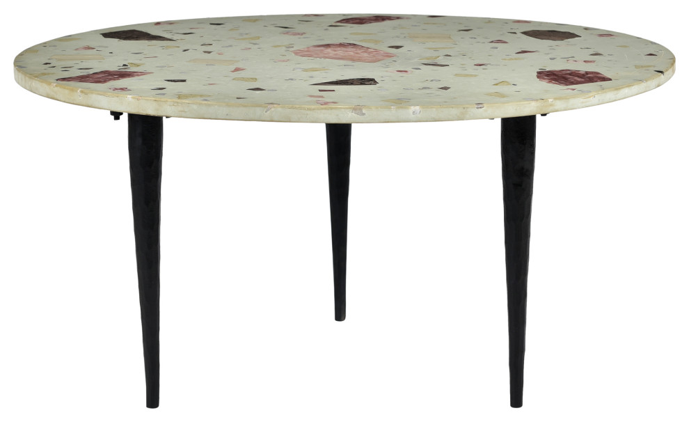 Menta Terrazzo Coffee Table   Midcentury   Coffee Tables   by GwG Outlet  Houzz