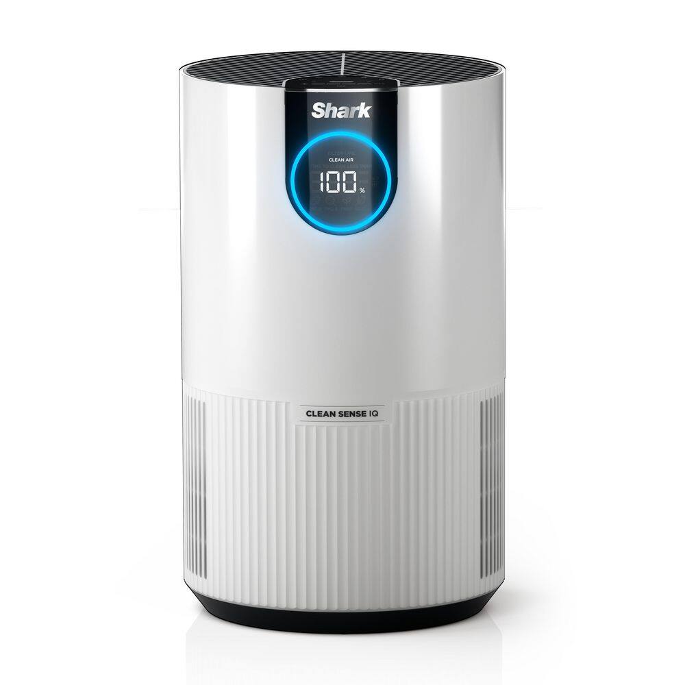 Shark Air Purifier with Nanoseal HEPA Cleansense IQ Odor Lock (500 Sq. Ft.) White HP102 HP102