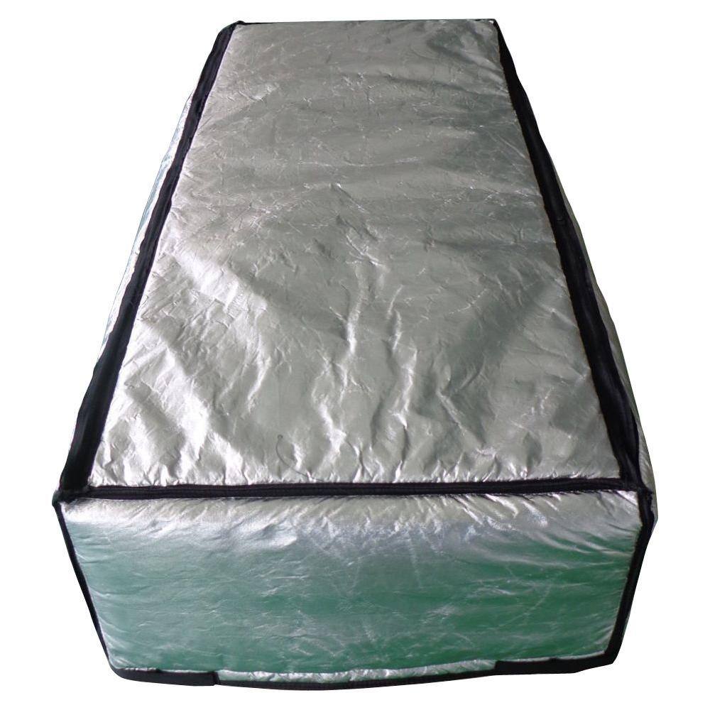 ThermoClimb 25 in. x 59 in. Attic Stair Cover in Double Reflective Insulation with Adjustable Straps and Zipper Opening TC-5925