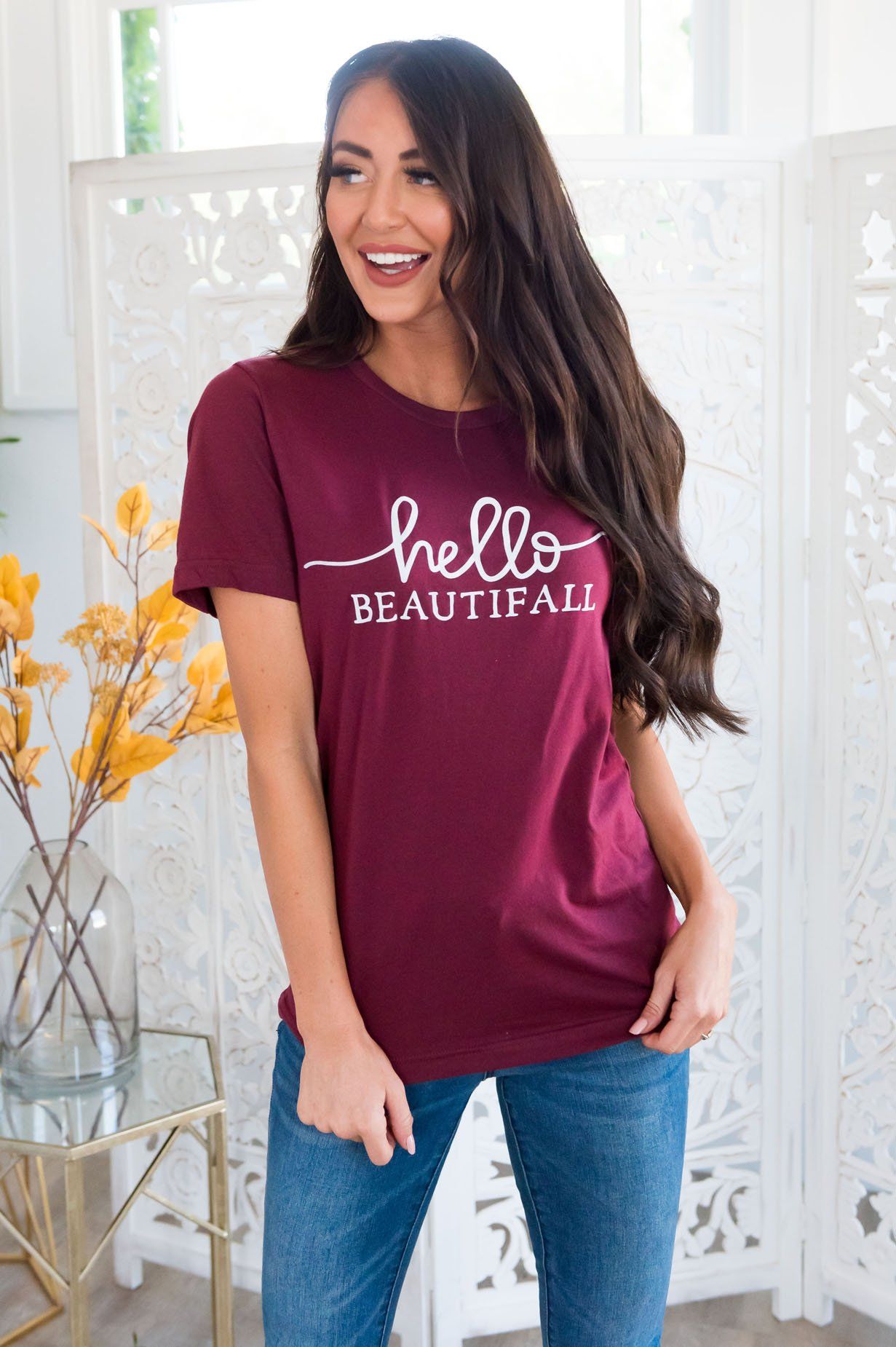 Hello Beautifall Modest Tee