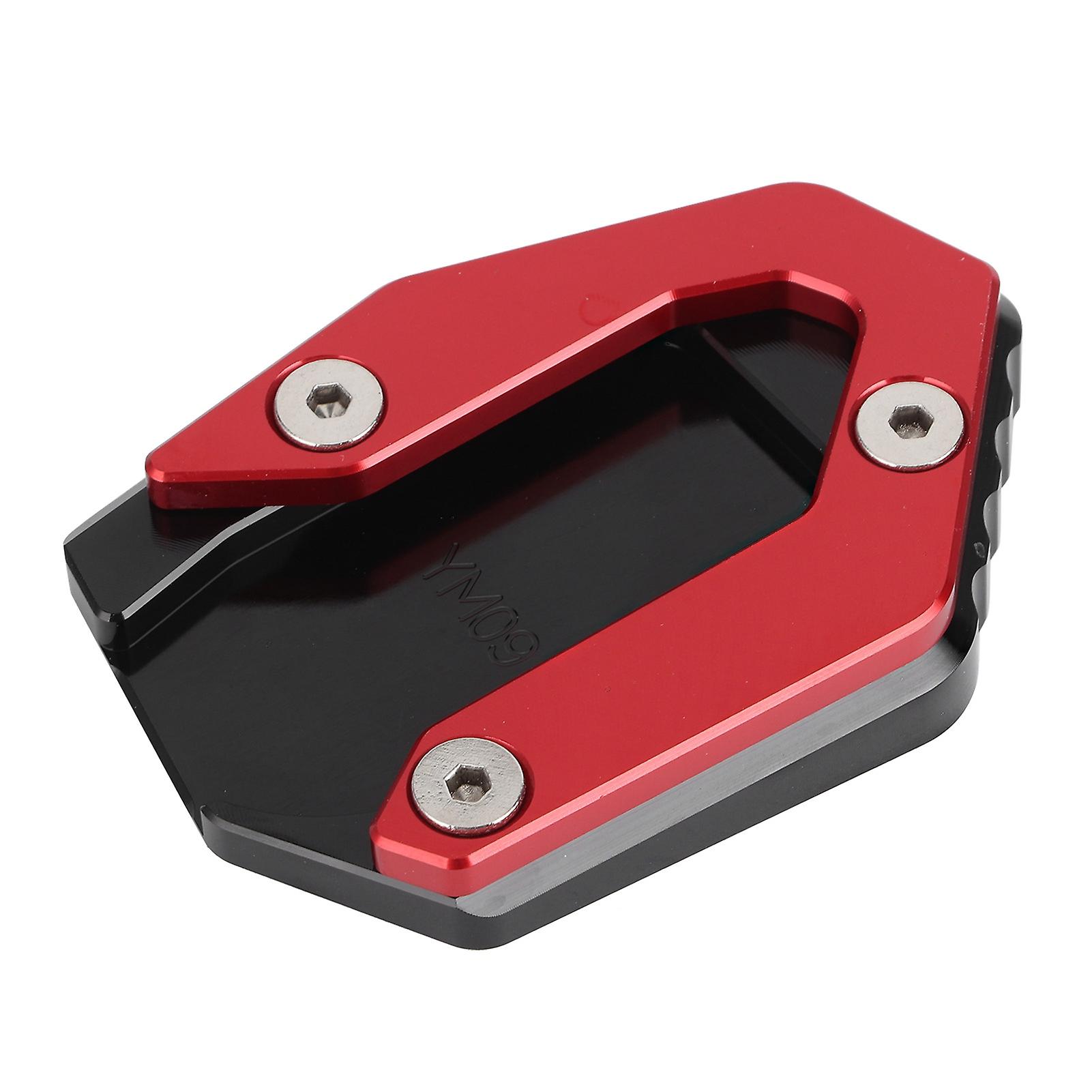 Parking Kickstand Extension Pad Antislip Side Stand Support Fit For Yamaha Mt 09/fz 09/fj 09red