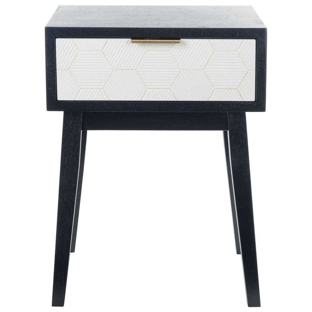 SAFAVIEH Keya 1 Drawer Nightstand Accent Table