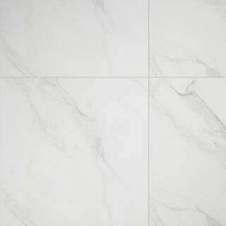 ELIANE Donchez White Calacatta 24 in. x 24 in. Glazed Porcelain Floor and Wall Tile (15.76 sq. ft.Case) 8048711