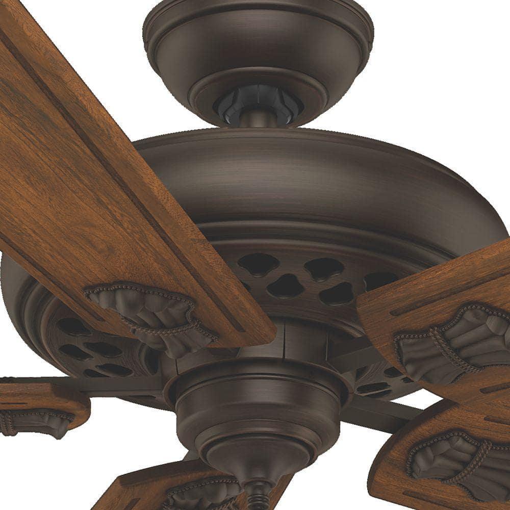 Casablanca Fellini 60 in Indoor Brushed Cocoa Bronze Ceiling Fan with Remote