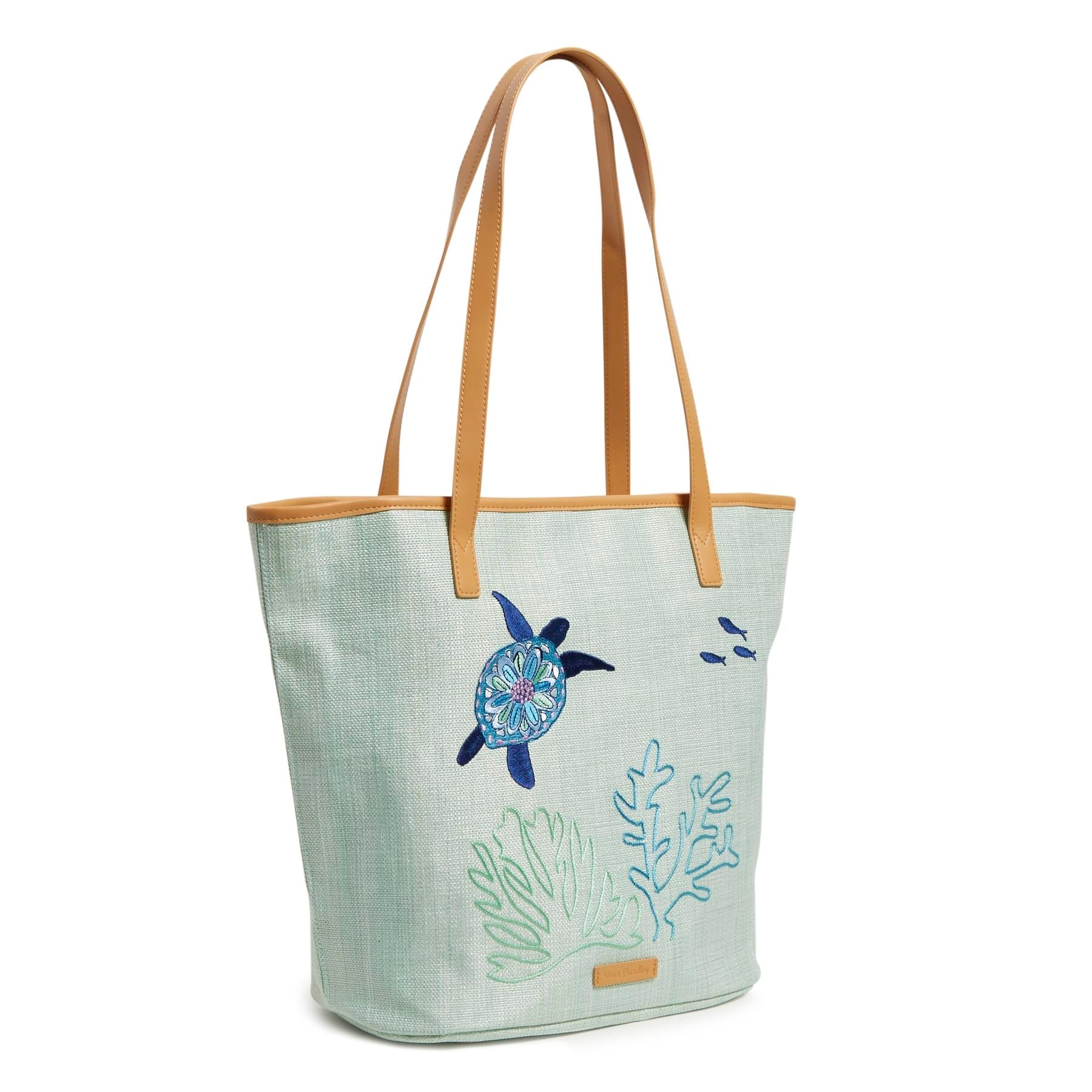 Straw Bucket Tote Bag