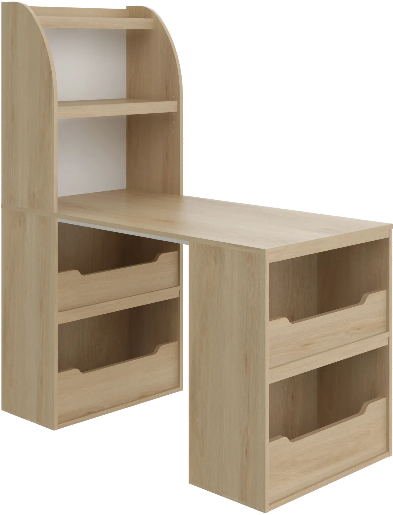 Tyler Kids Blonde Oak Craft Desk