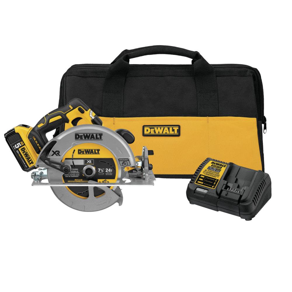 DEWALT DCS570P1 - 20V MAX 7-1/4 CORDLESS CIRCULAR SAW KIT DCS570P1 from DEWALT