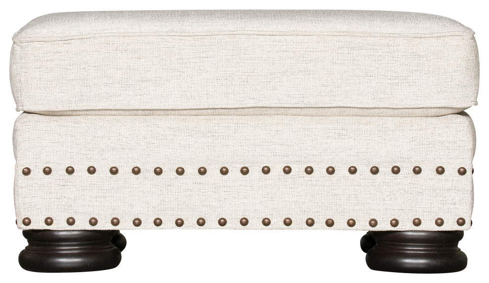 Bernhardt Foster Ottoman   Traditional   Footstools And Ottomans   by Bernhardt Furniture Company  Houzz