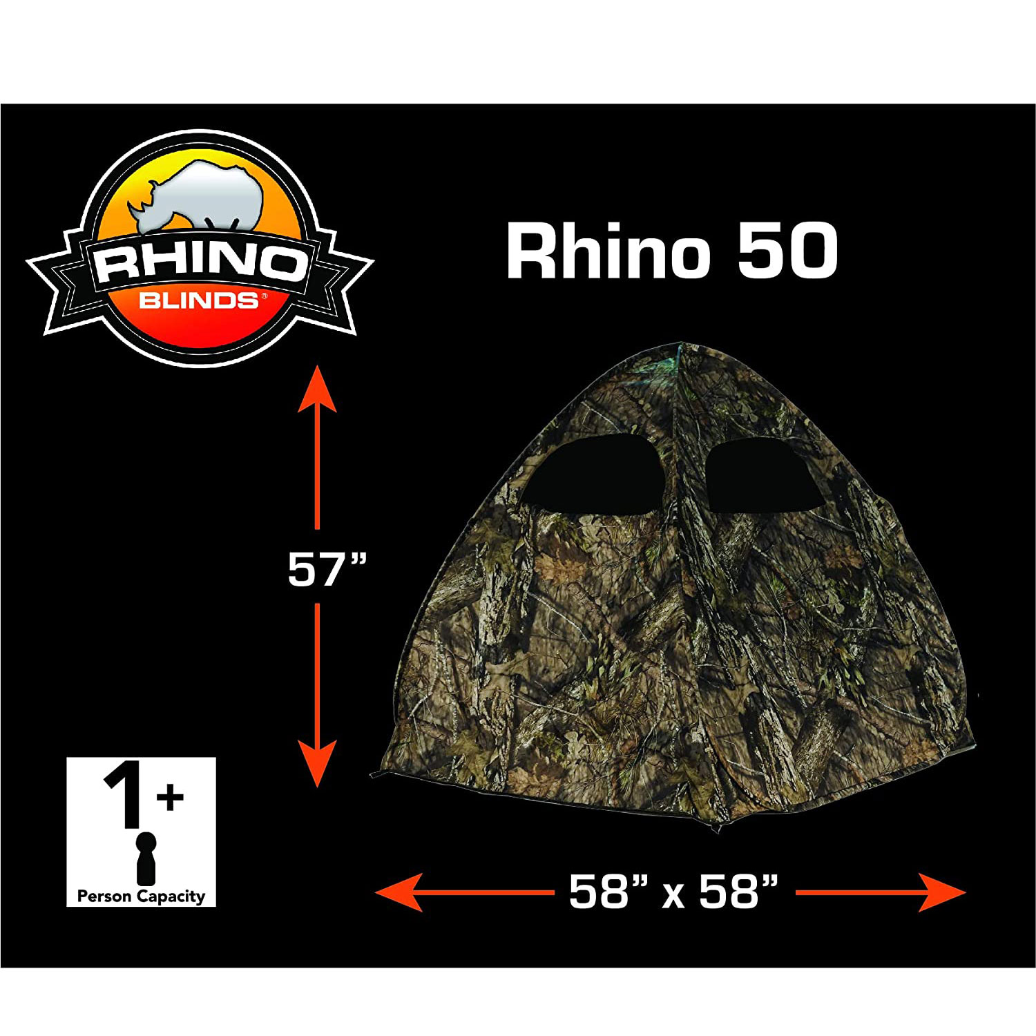 Rhino Blinds R50 Hunting Ground Blind  Crowdfused