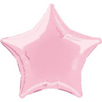 CTI 260808 Pink Star Balloon (each)   NS