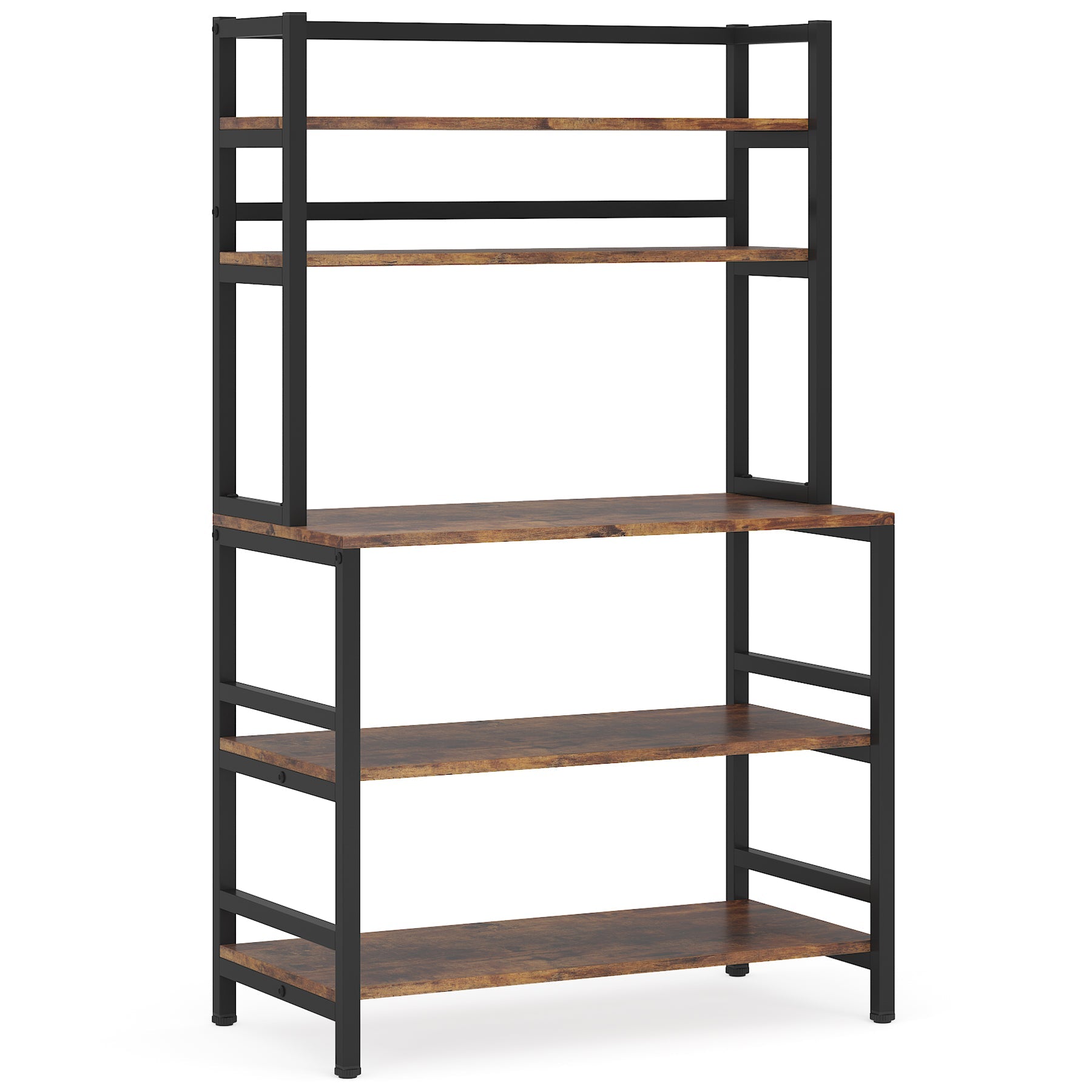 Industrial Kitchen Baker's Rack, 5-Tier Kitchen Utility Storage Shelf