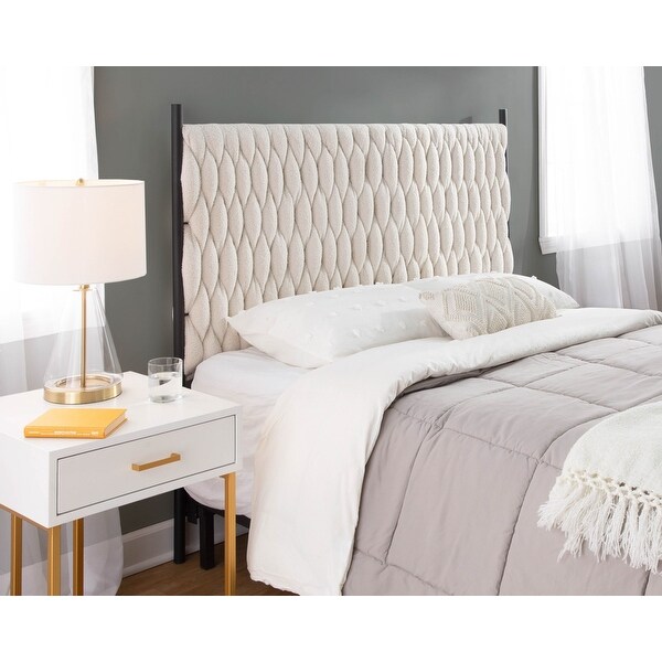 Silver Orchid Braided Matisse Queen Headboard - - 35450123