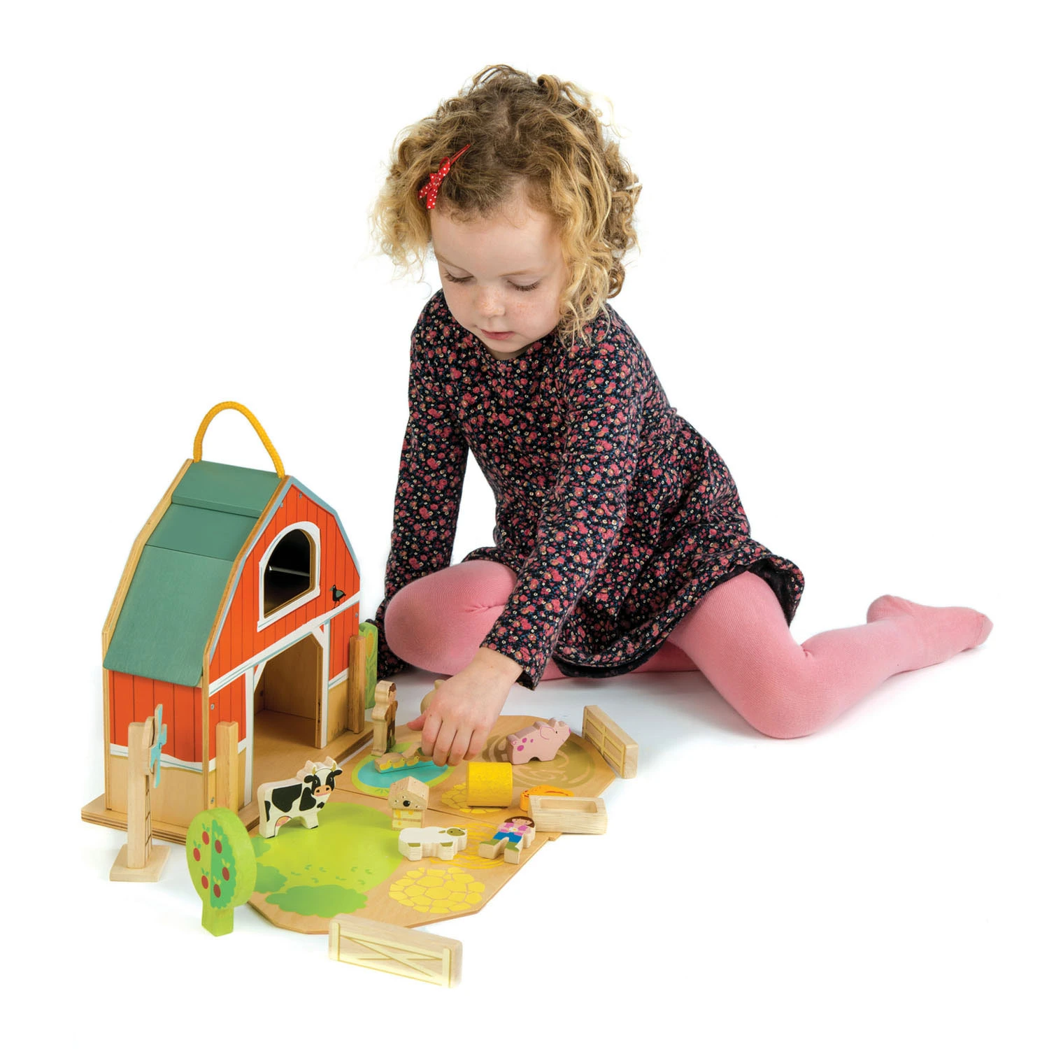 Little Barn Wooden Toy Set