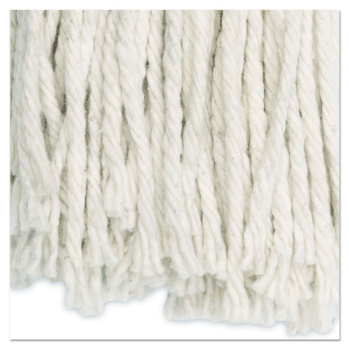 Boardwalk Cut-End Wet Mop Head | Cotton， No. 24， White | UNS2024C-EA