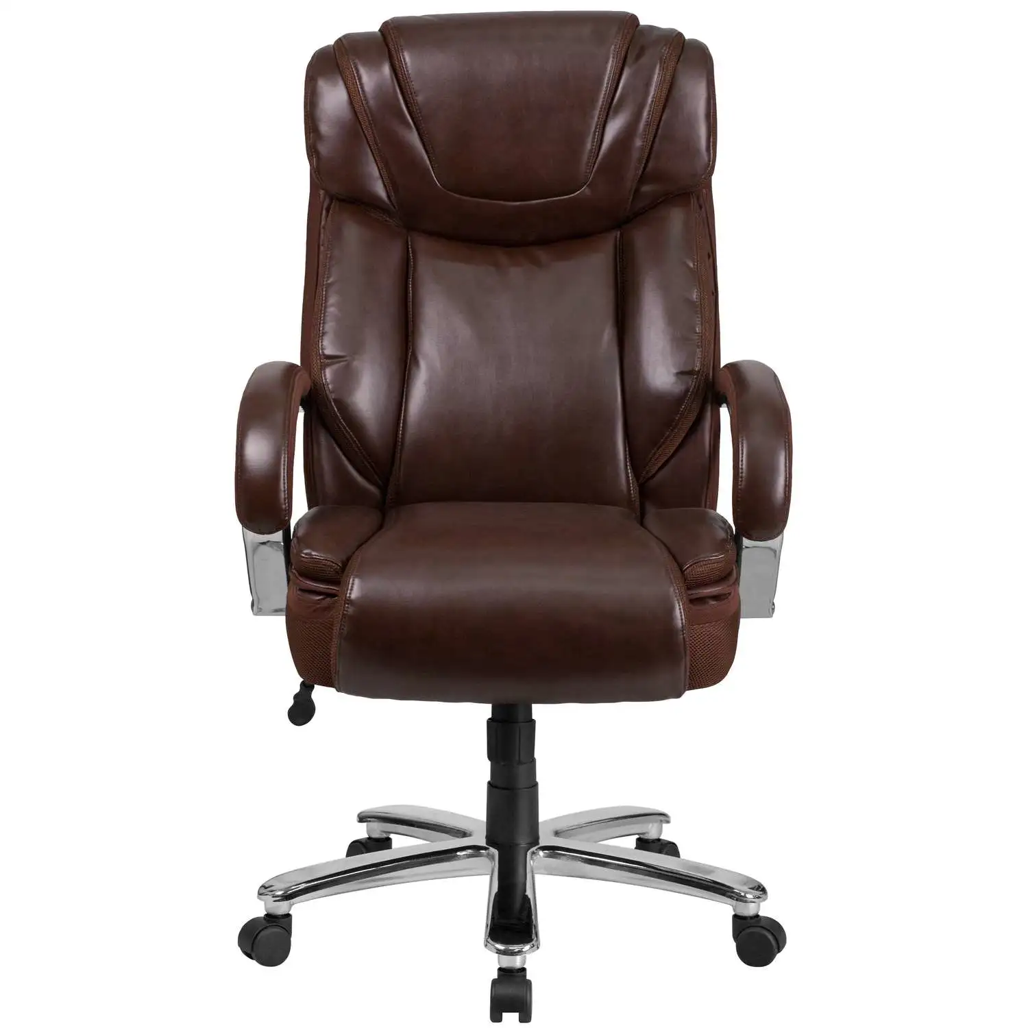 Brown Leather Office Chair