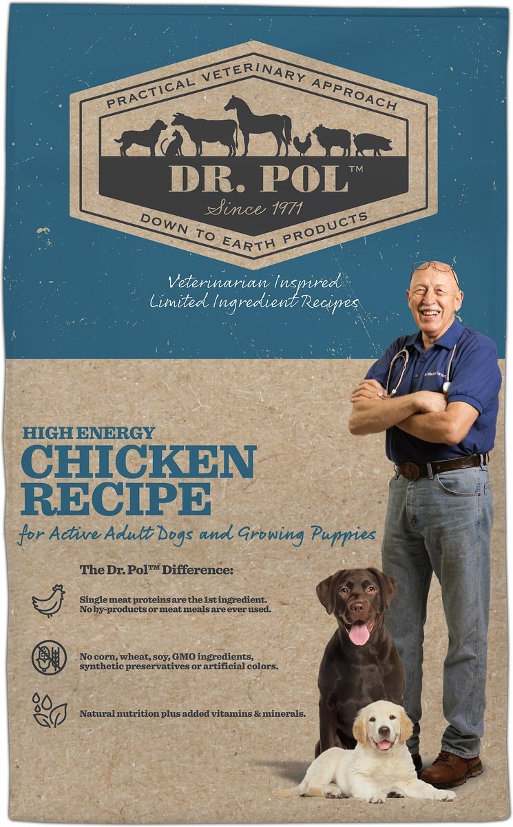 Dr. Pol High Energy Chicken Recipe Dry Dog Food