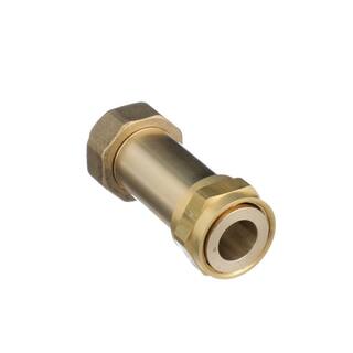 Watts 1 in. Lead-Free Brass MPT Dual Check Valve LF7U2-2  1