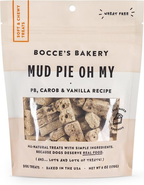 Bocce's Bakery Mud Pie Oh My Soft and Chewy Dog Treats