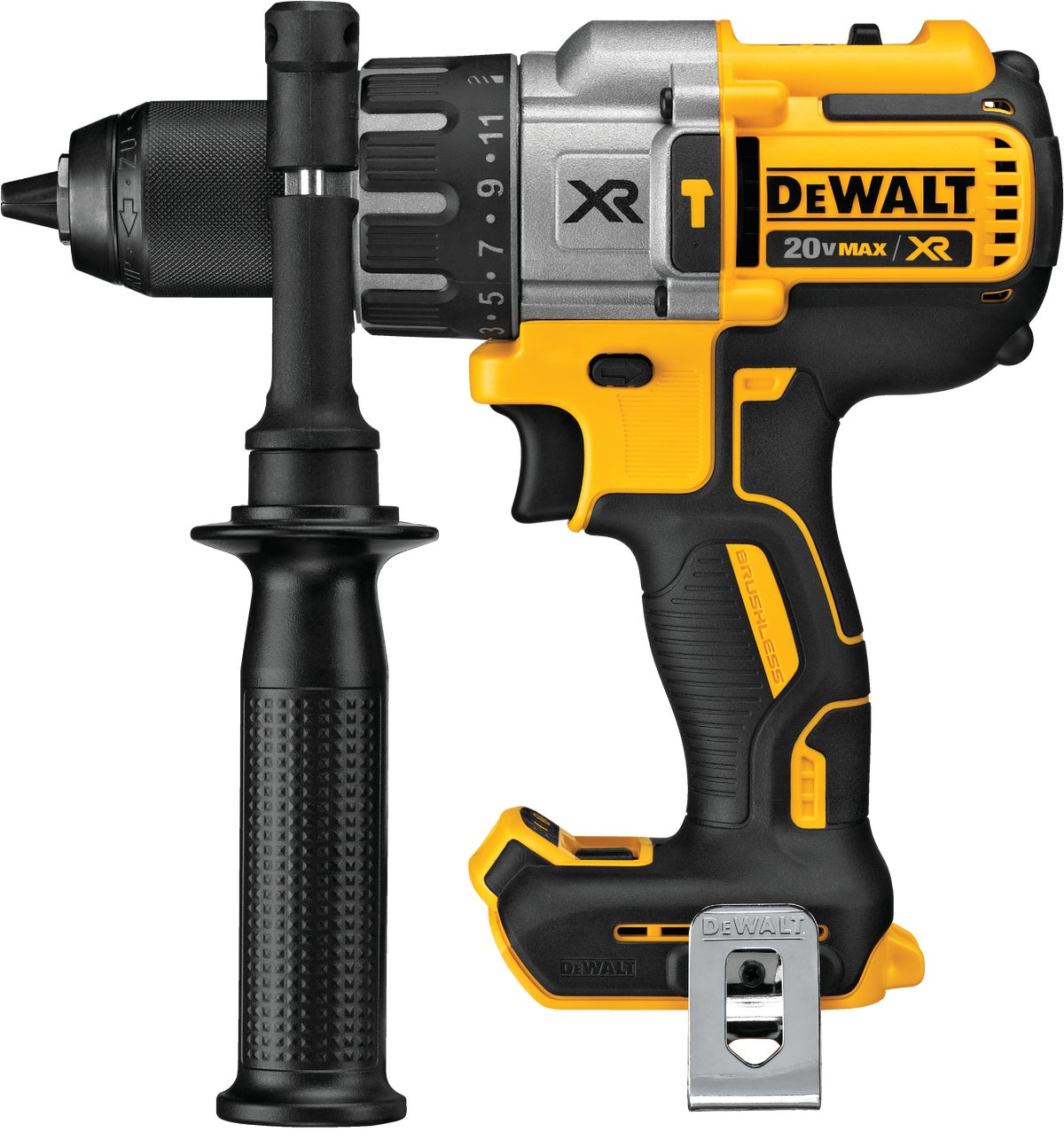 DW 20V MAX XR Lithium-Ion Brushless 3-Spd Cordless Hammer Drill