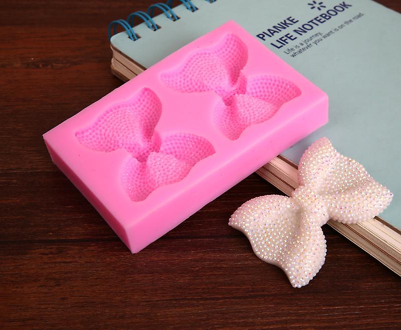 Bow Knot Shaped Handmade Soap Mould - 2pcs