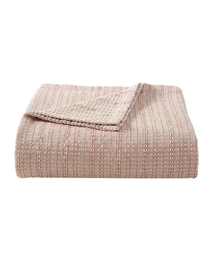 Tommy Bahama Home Woven Yarn Dyed Cotton Blanket， Full Queen