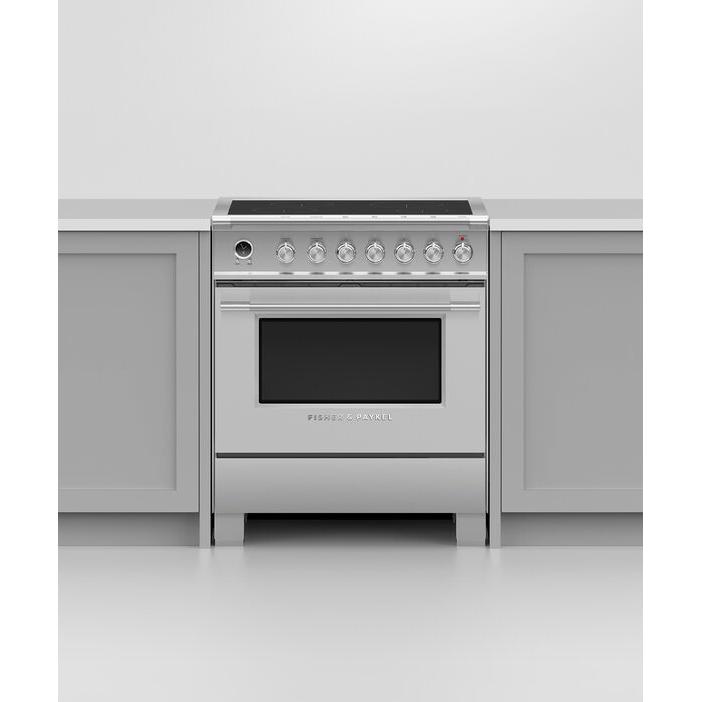 Fisher & Paykel 30-inch Freestanding Electric Range with Induction Technology OR30SCI6X1