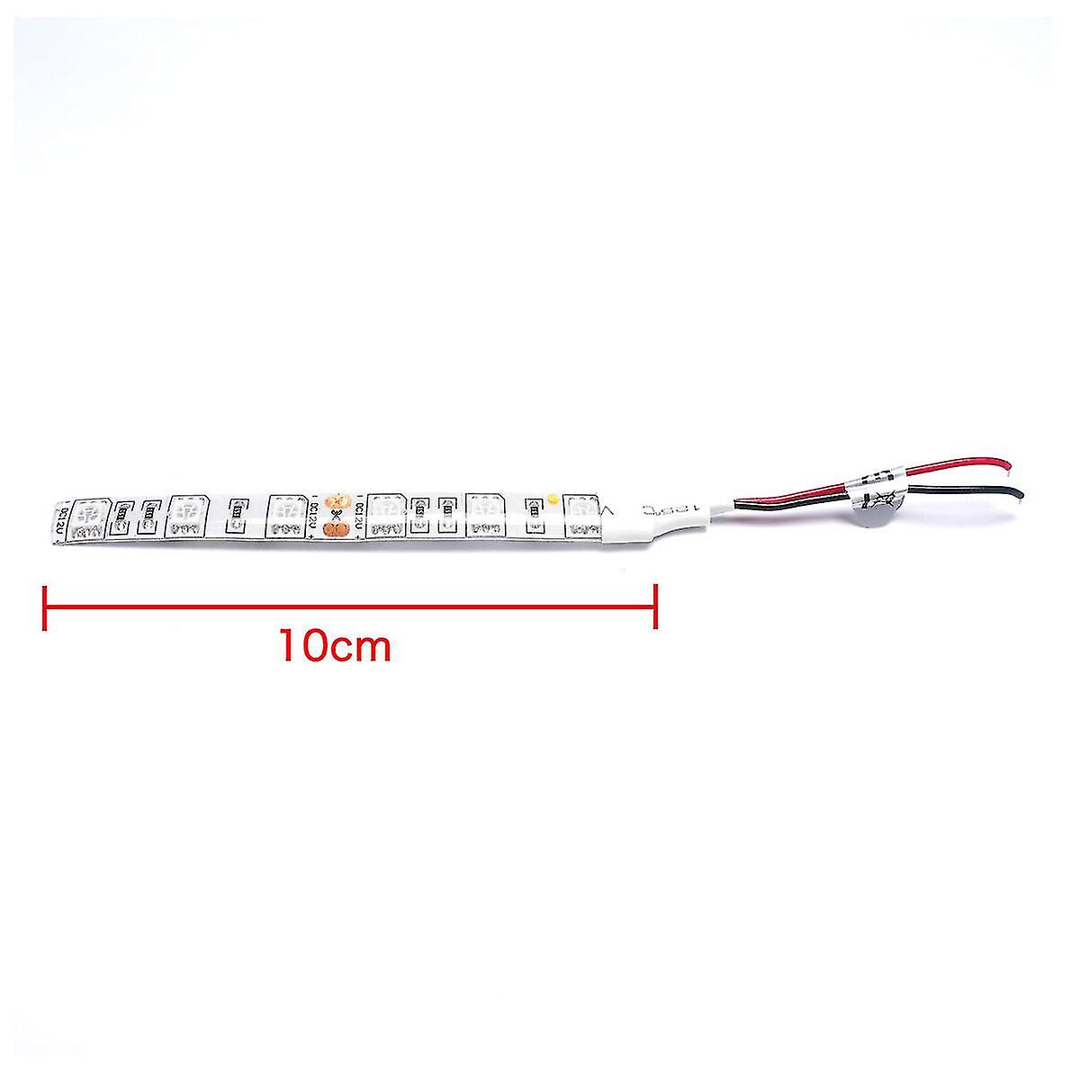 10cm Waterproof Warm White 5050 Led Strip Lights Dc 12v Caravan Boat Car