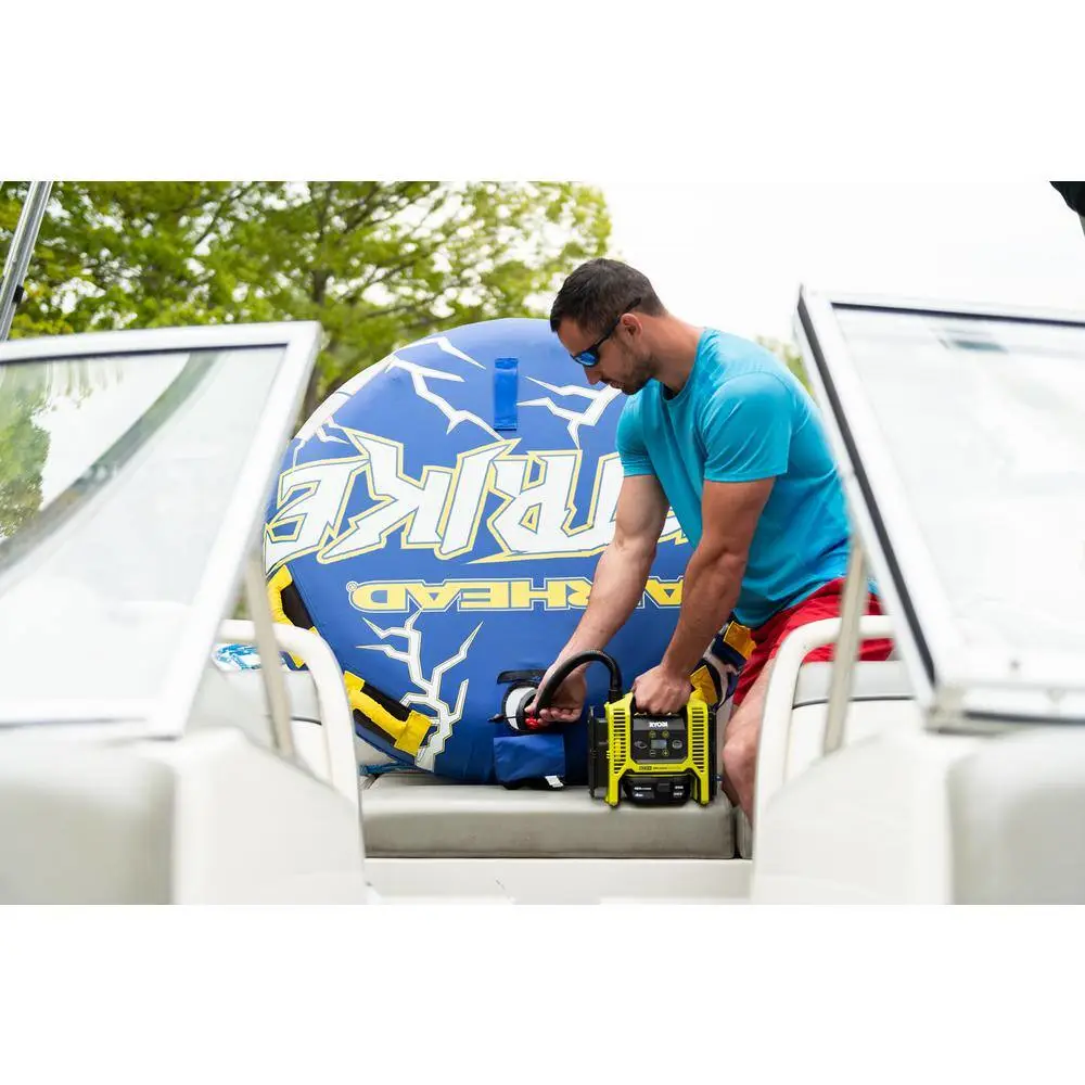 RYOBI ONE+ 18V Cordless Dual Function InflatorDeflator