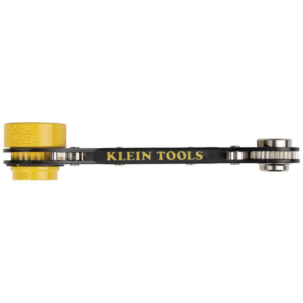 Klein Tools 5-in-1 Ratcheting Lineman's Wrench KT155T