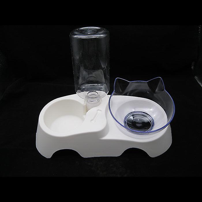 Cat Bowl， High Tilt Cat Food Bowl， Anti Vomiting Kitten Bowl， Suitable For Puppies And Rabbits， Indoor Cat Orthopedic Cat Bowl.