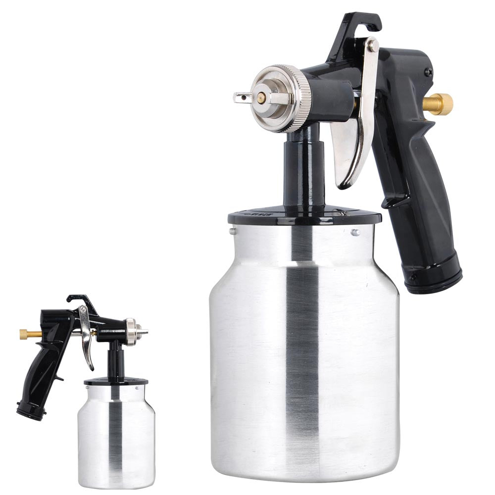 Yescom Automotive Paint Sprayers 1L HVLP Spray Gun Kit w/ Portable Compressor