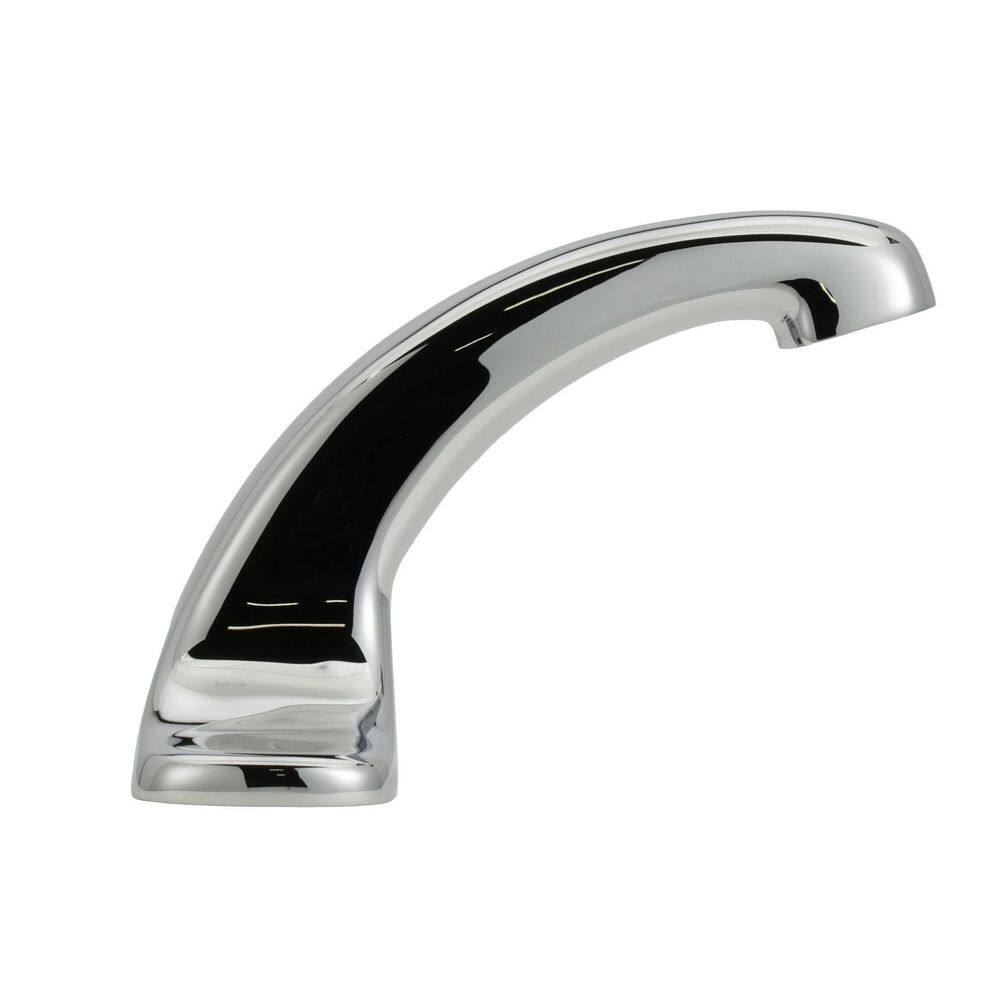 Zurn AquaSense Centerset Sensor Faucet with 0.5 GPM Aerator Single Stainless Supply Hose and 4 in. Deck-Mount Spout Z6915-XL-SSH