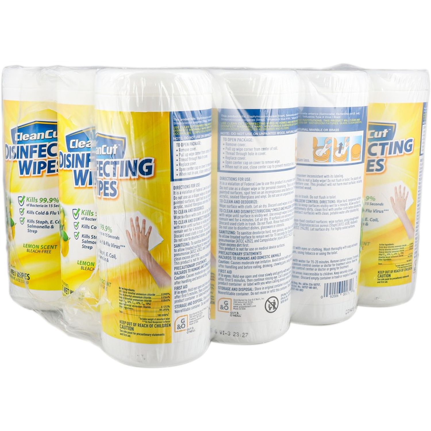 Disinfecting Wipes by Guy and O'Neill， Inc. GUO00171CT