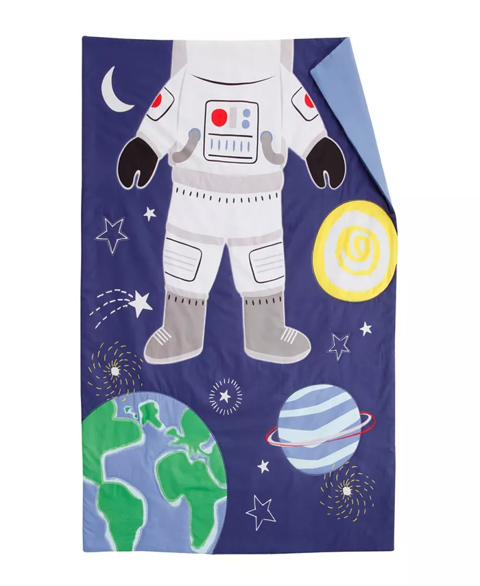 NoJo Astronaut Glow in the Dark 4-Piece Toddler Bedding Set