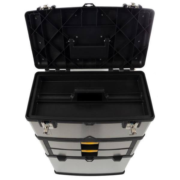 Stalwart 25 in. 2-Drawer Massive and Mobile Tool Box 75-7577