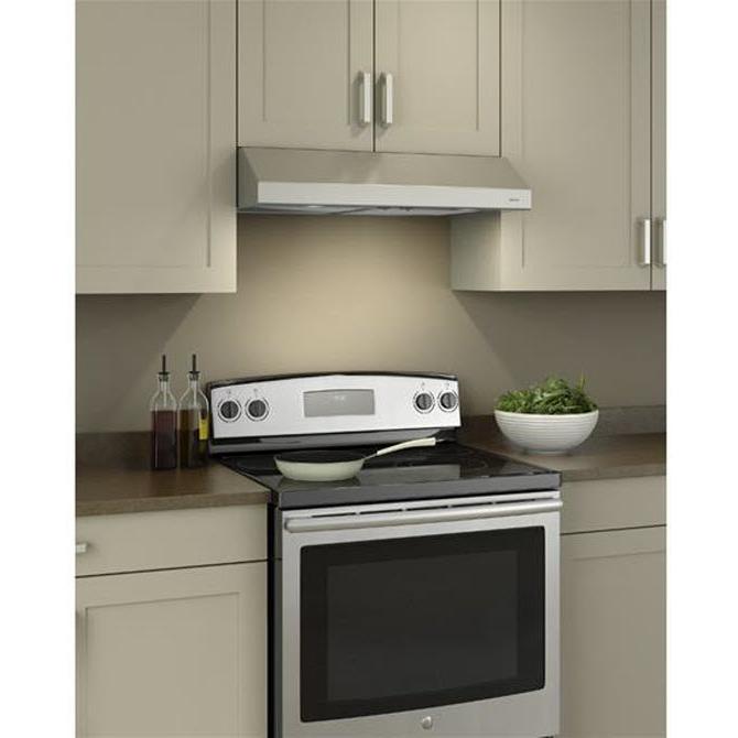 Broan 24-inch Glacier Series Under-Cabinet Range Hood BCS324SSC