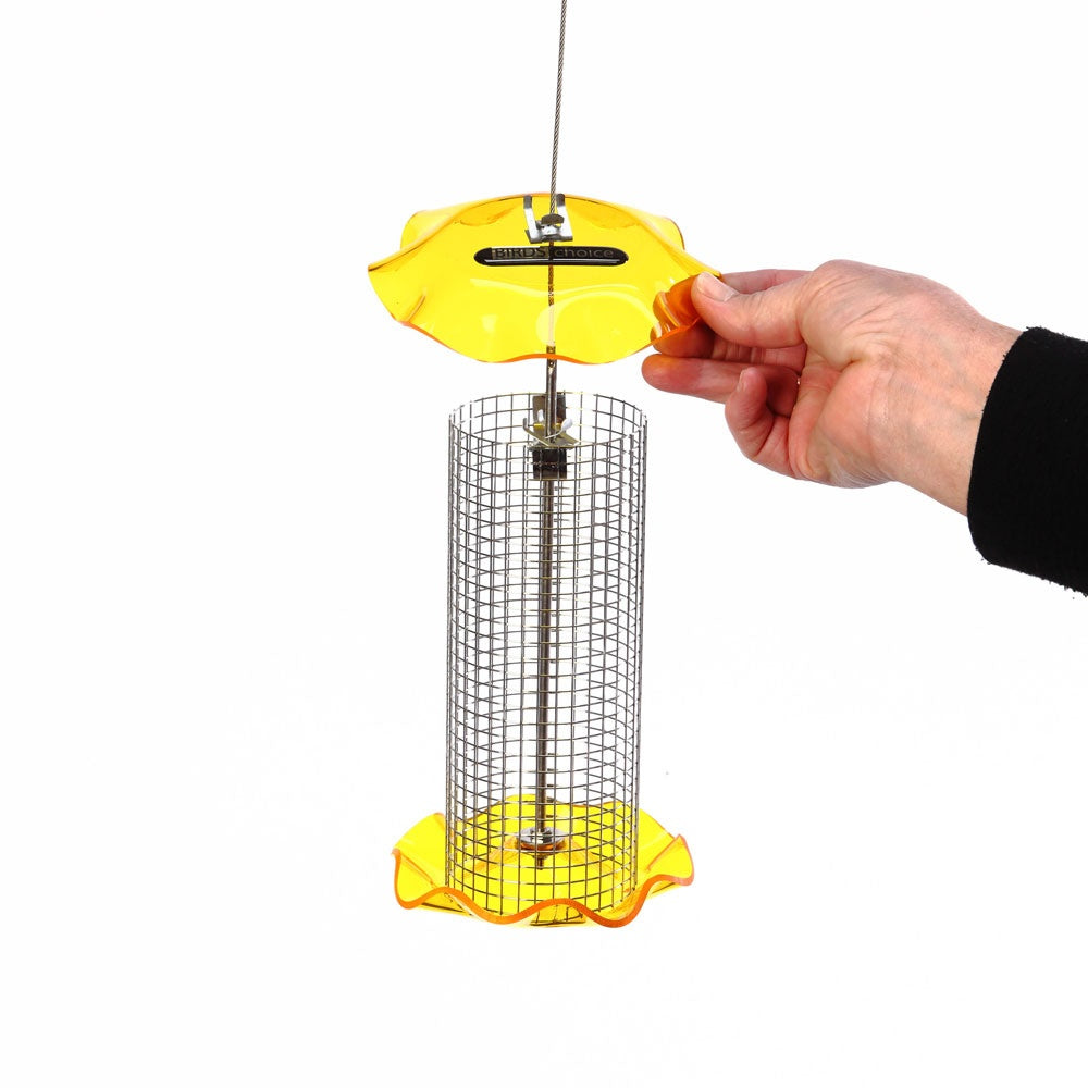 Birds Choice FF116 Forever Feeder， Nyjer Forever Feeder， 1 Quart， Yellow