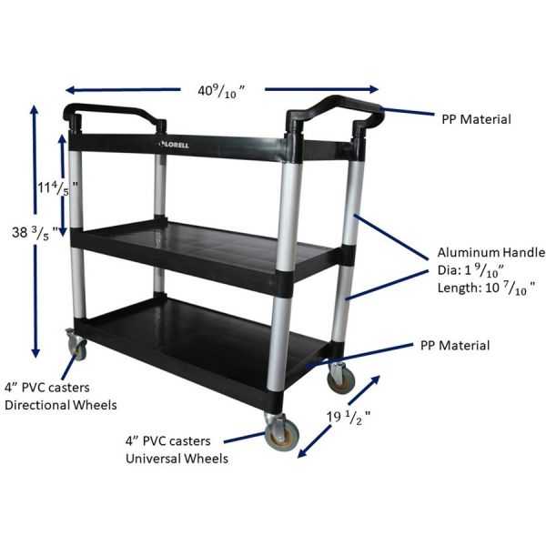 Lorell X-tra Utility Cart