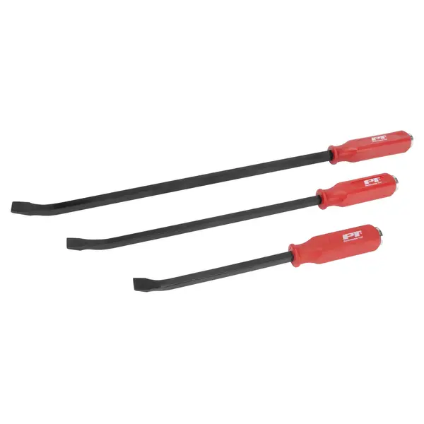 Performance Tool 3-Piece Pry Bar Set with Strike Cap