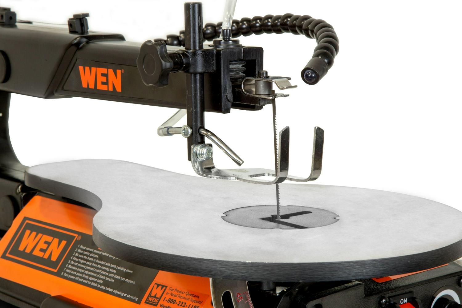 WEN Products 16-Inch Two-Direction Variable Speed Scroll Saw， 3921