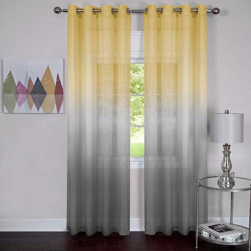 Achim 1-Panel Rainbow Window Curtain