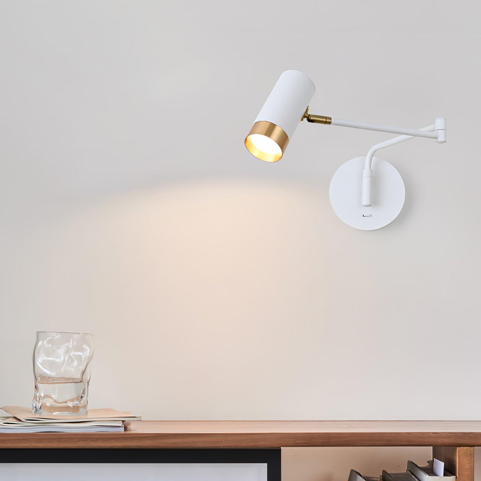 Ridge Arm Wall Lamp