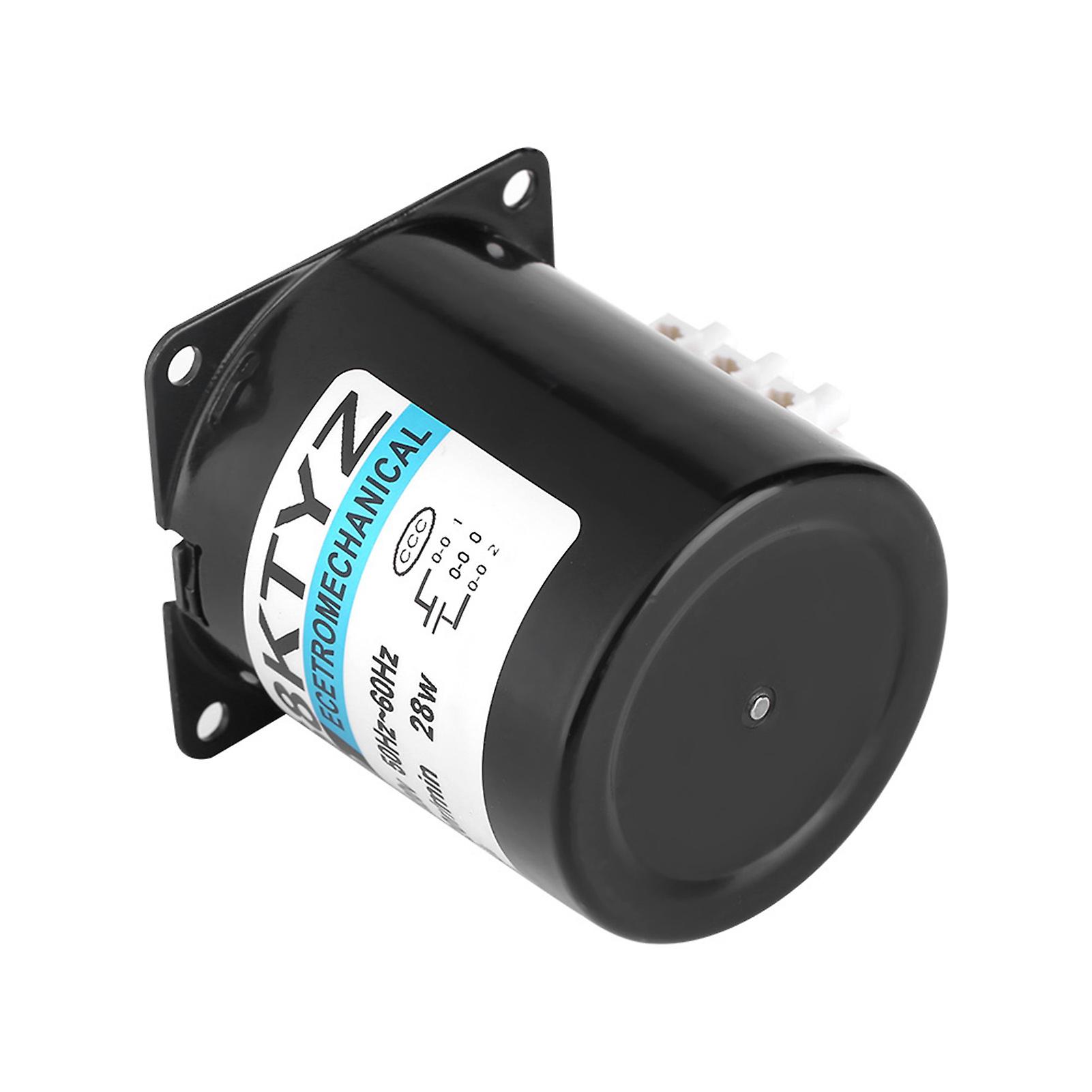 Xd68ktyz-ac S1 Ac220v 28w Permanent Magnet Synchronous Gear Motor Cw Ccw 30 R Min