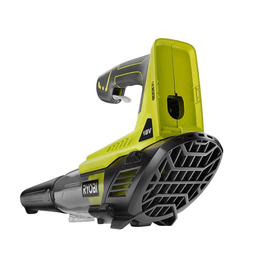 RYOBI ONE+ 18V Cordless Battery String Trimmer/Edger and Jet Fan Blower Combo Kit with 4.0 Ah Battery and Charger P2035