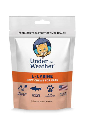 Under the Weather L-Lysine Support Cat Chews