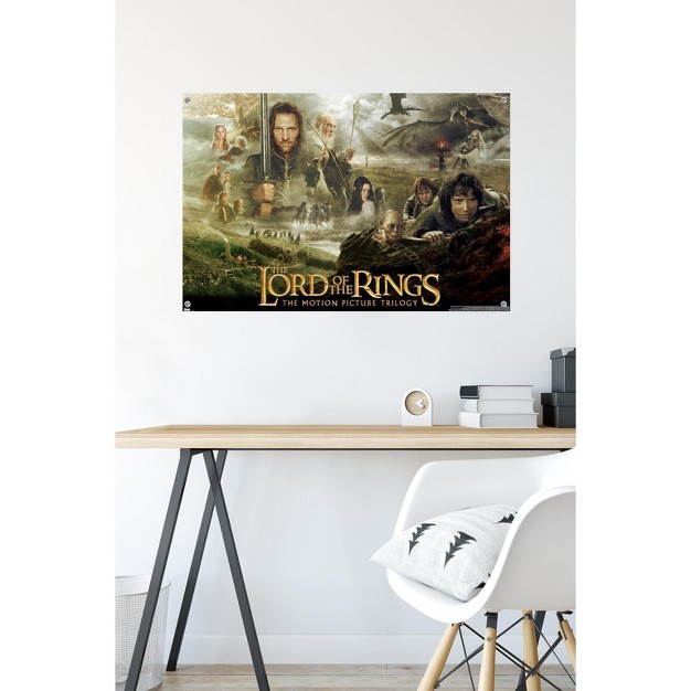 Trends International The Lord Of The Rings The Motion Picture Trilogy Unframed Wall Poster Prints