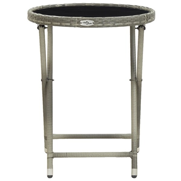 vidaXL Tea Table Gray 23.6