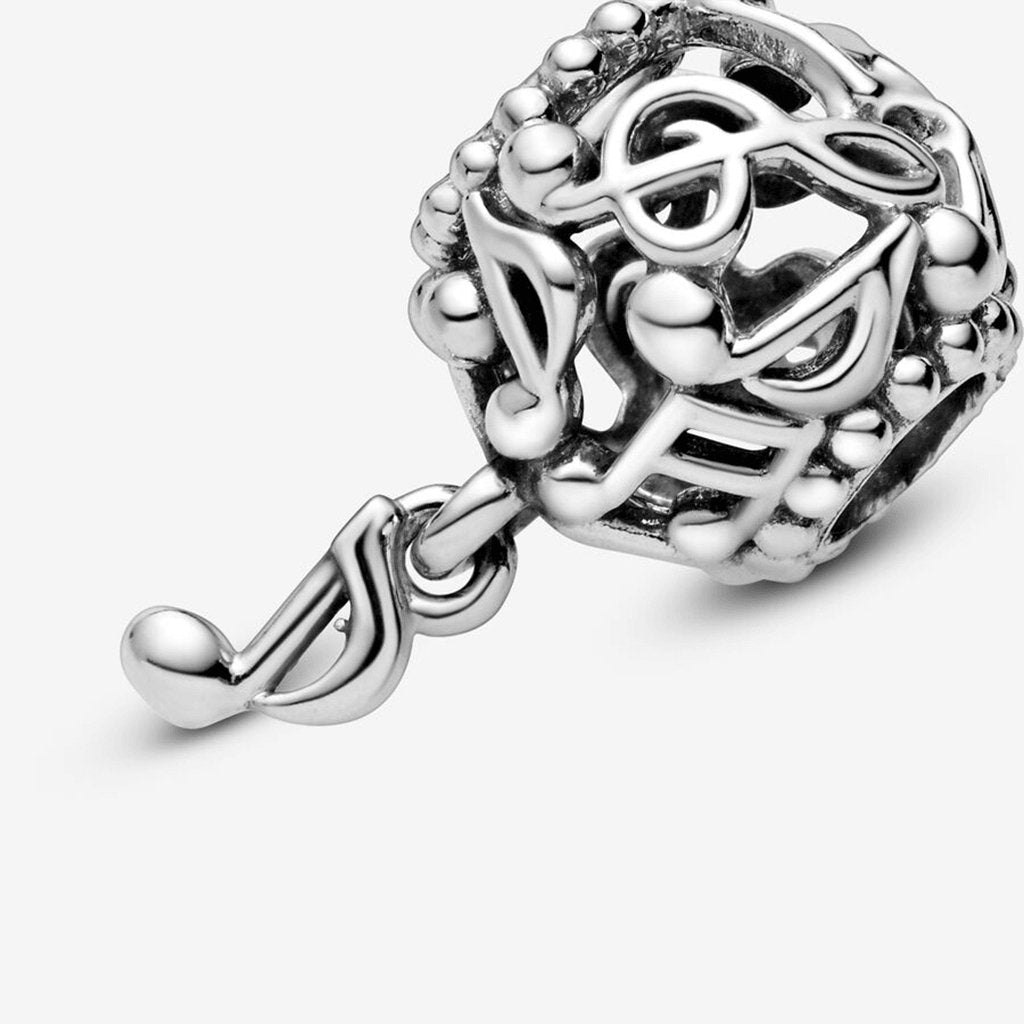 PANDORA  Openwork Music Notes Charm